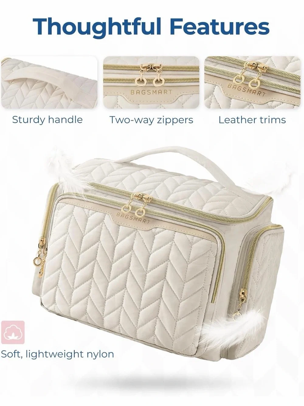 Source Unknown bagsmart quilted